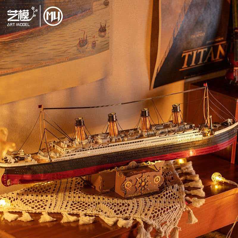 ART NODEL Titanic 3D Metal Puzzle