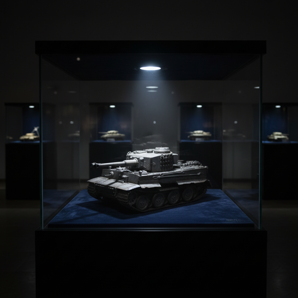 场景5 - 博物馆展柜陈列