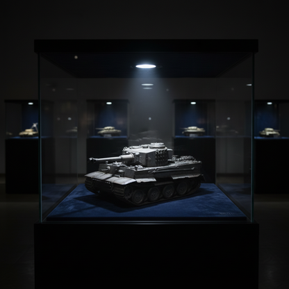 场景5 - 博物馆展柜陈列