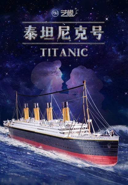 ART NODEL Titanic 3D Metal Puzzle