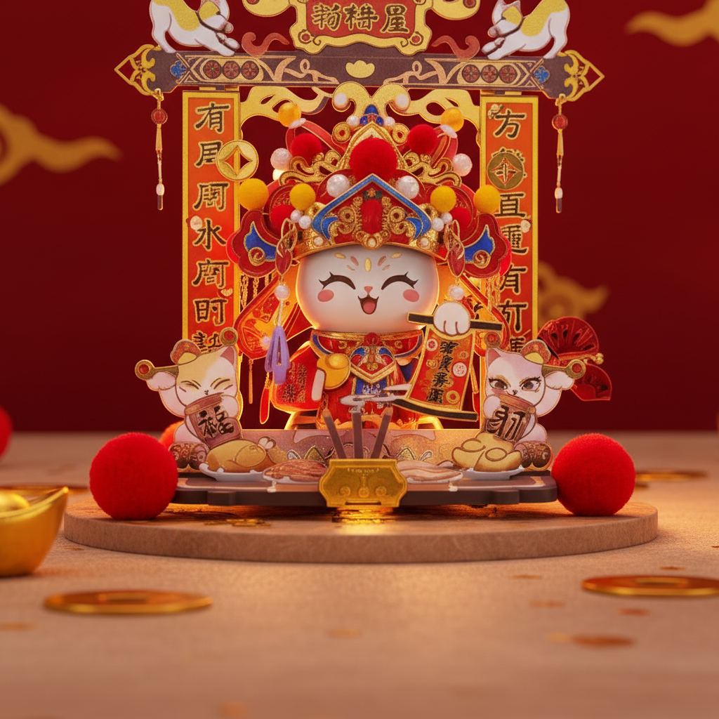 招财鼠底座