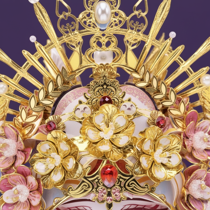 金色太阳冠顶
