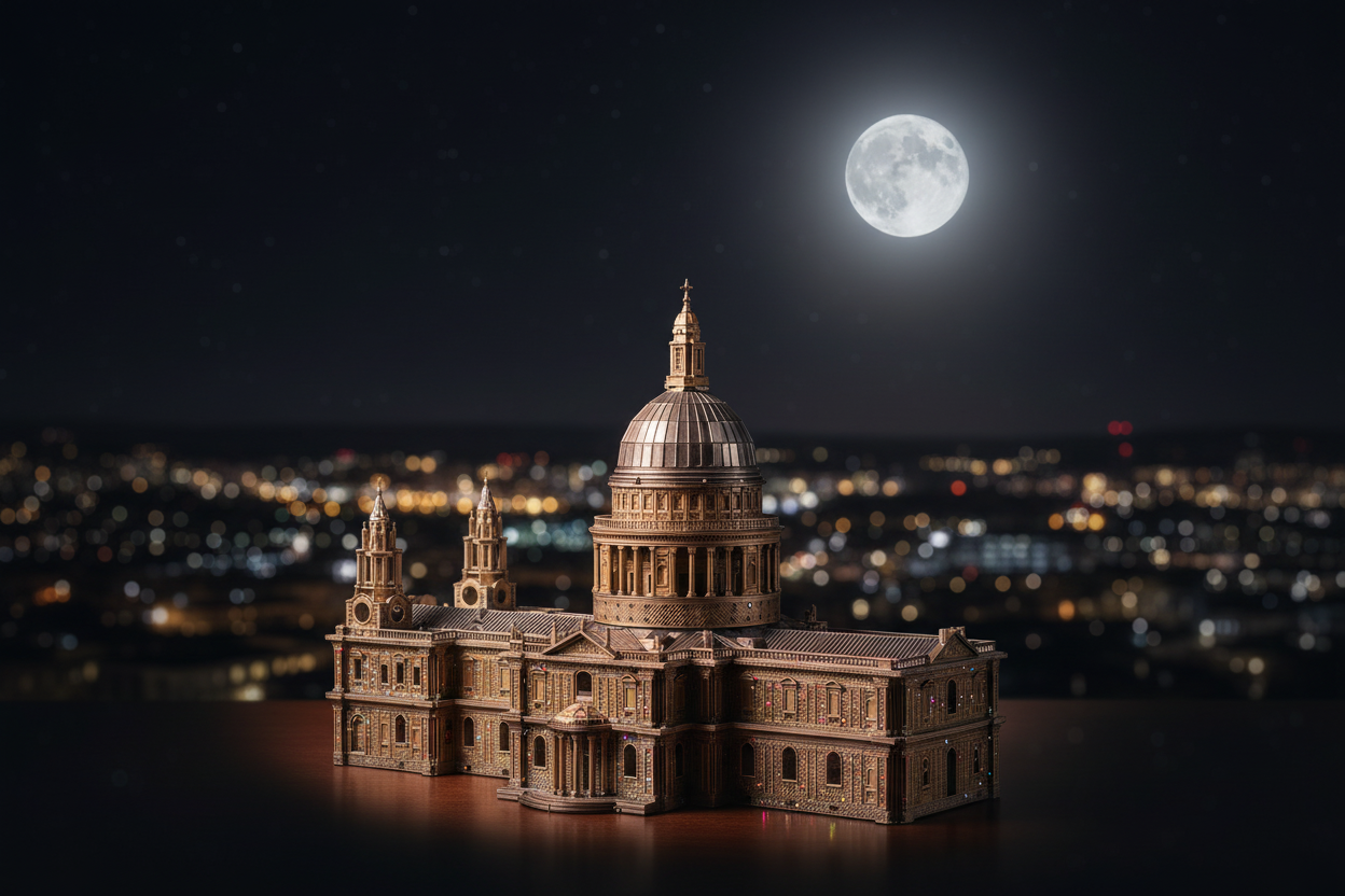 夜景月光
