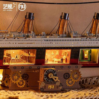 ART NODEL Titanic 3D Metal Puzzle