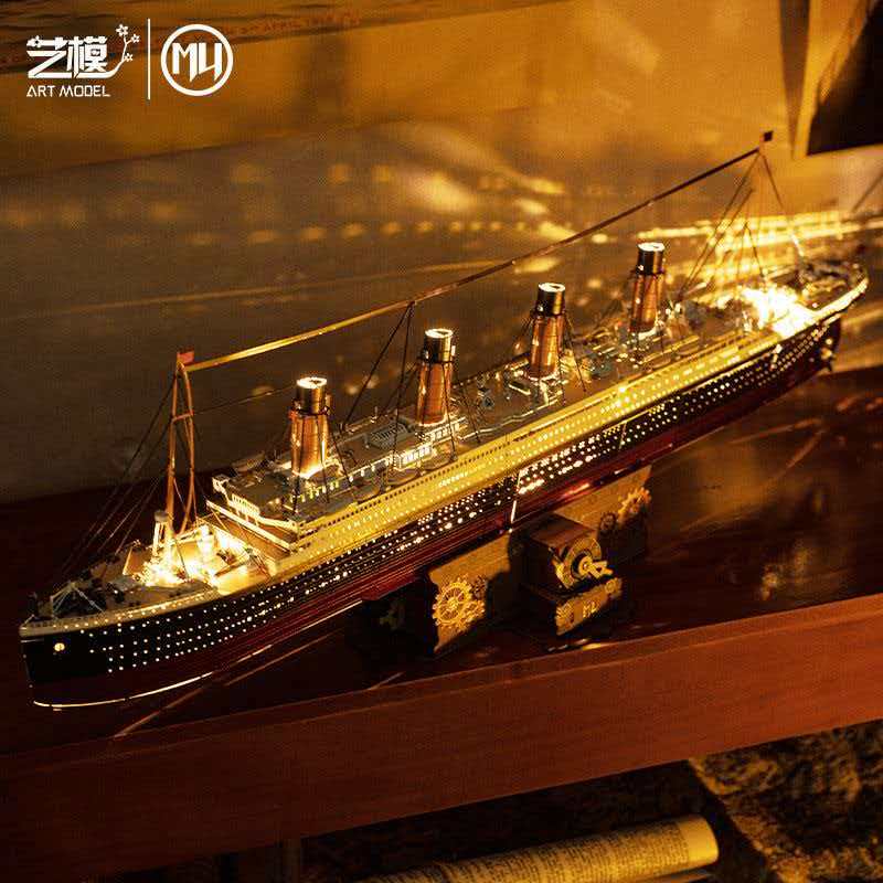 ART NODEL Titanic 3D Metal Puzzle