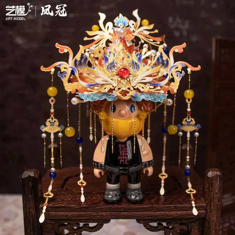 ARTMODEL Vermilion Bird Phoenix Crown 3D Metal Puzzle