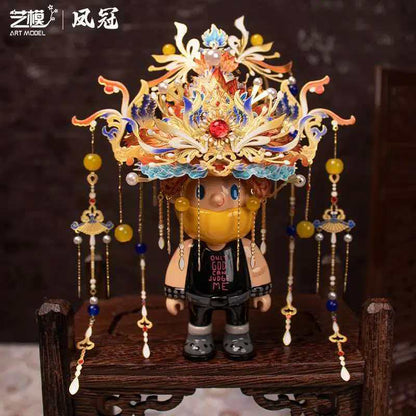 ARTMODEL Vermilion Bird Phoenix Crown 3D Metal Puzzle